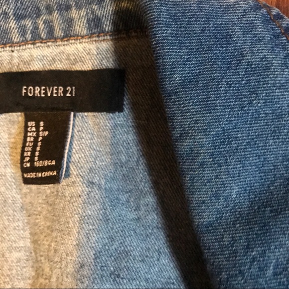 F21 Jean jacket - Picture 2 of 3